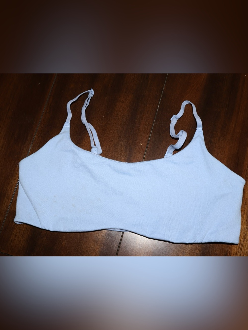 aerie Light Blue Adjustable Strap Bralette